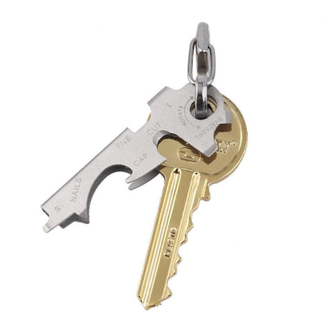 8-in-1 Multipurpose Keychain Tool