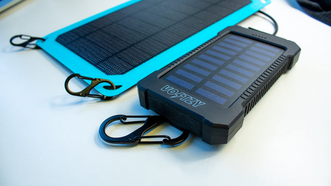 Voltzy PowerBank + Solar Panel Combo